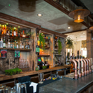 Bar Area at The Botanist
